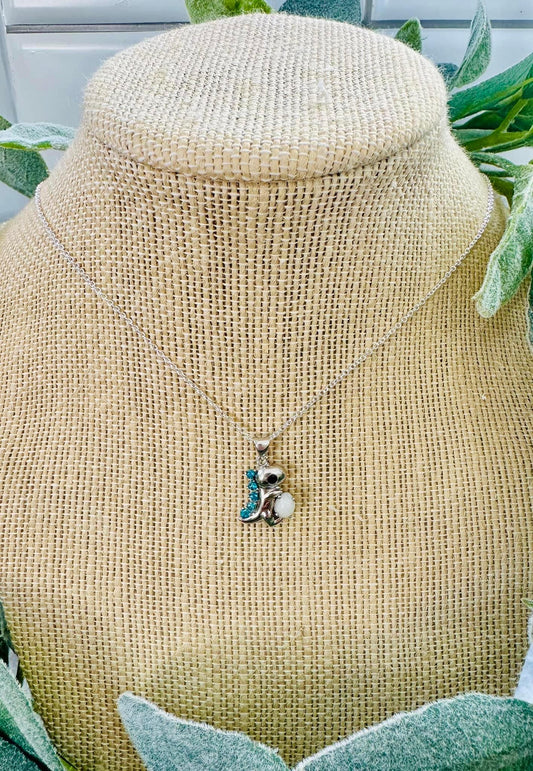 Birthstone Dino Necklace