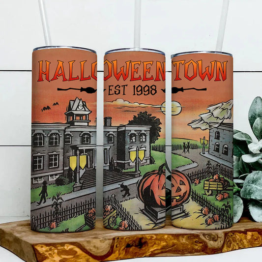 Classic Halloween Town Tumbler