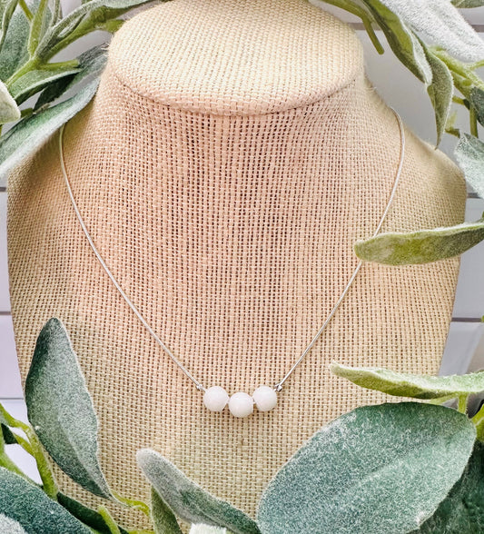 A String of Pearls Necklace