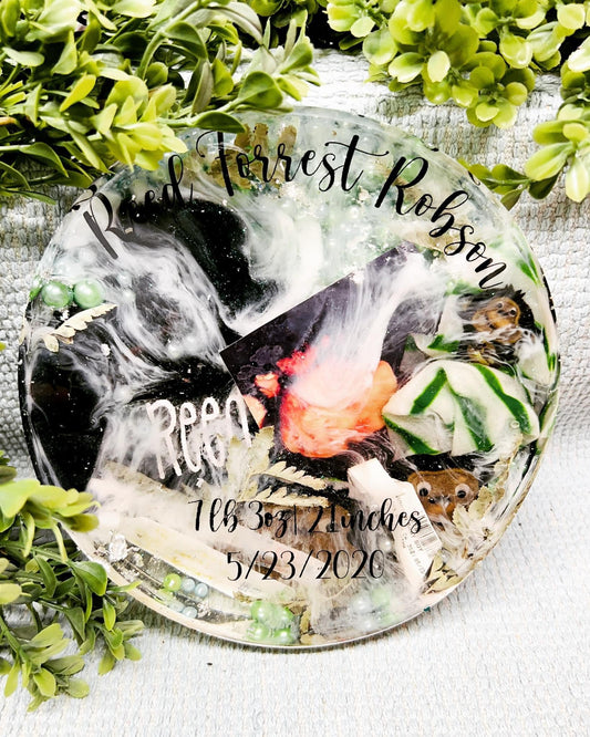 Keepsake Resin Round