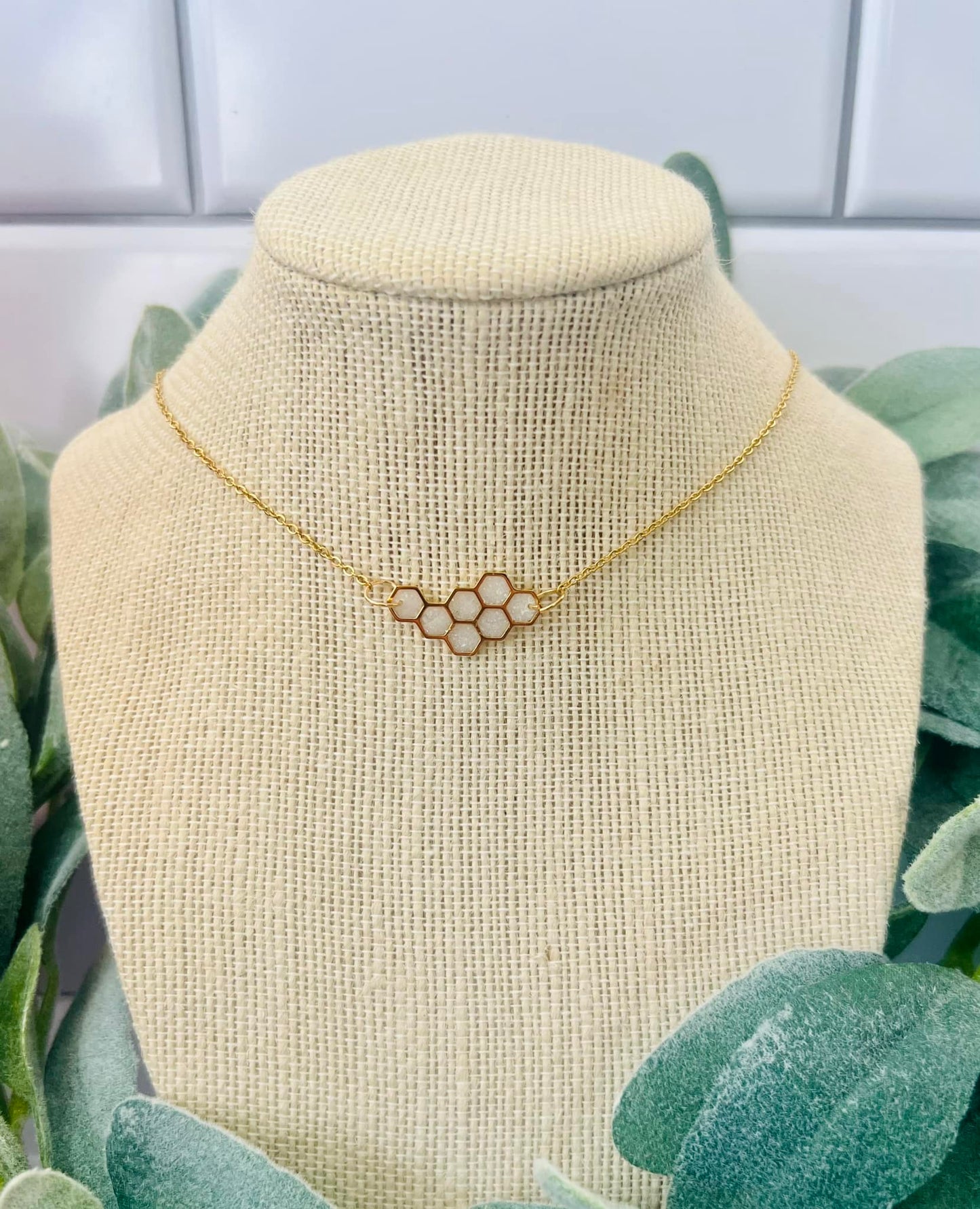 The Honeycomb Necklace